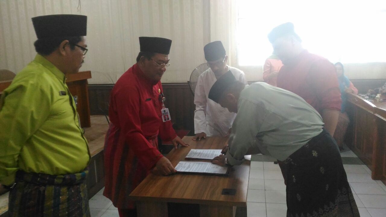 SERTIJAB DAN SYUKURAN MENEMPATI GEDUNG BARU BAKESBANGPOL RIAU
